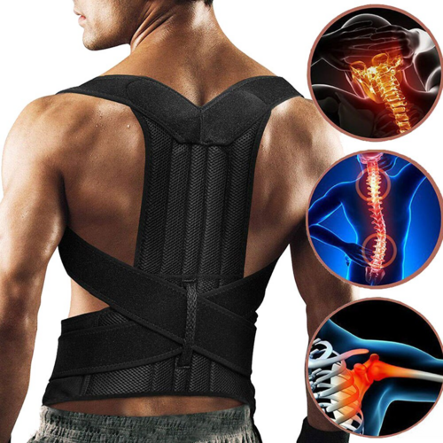 The Confidence Brace: Posture & Back Support Corrector